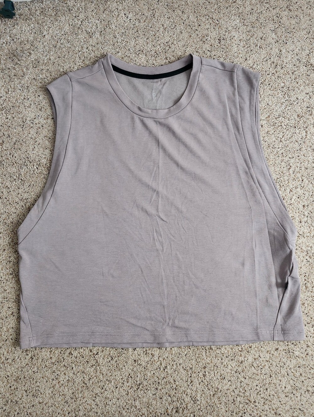 On Running Light Purple Focus Crop Tank